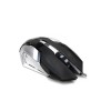 Gaming Mouse Professional Adjustable 3200 DPI Precise Sensitivity Optical High-Grade USB Wired Pro Gamer Mouse with 4 Color Breathing Light and Stable Steel